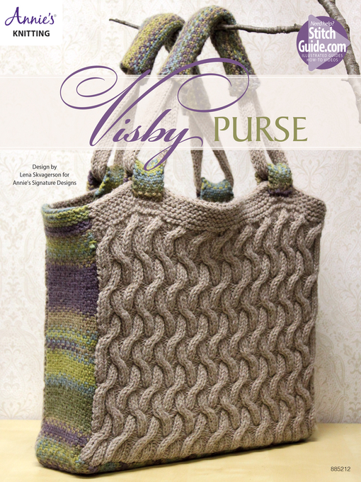 Title details for Visby Purse Knit Pattern by Lena Skvagerson - Available